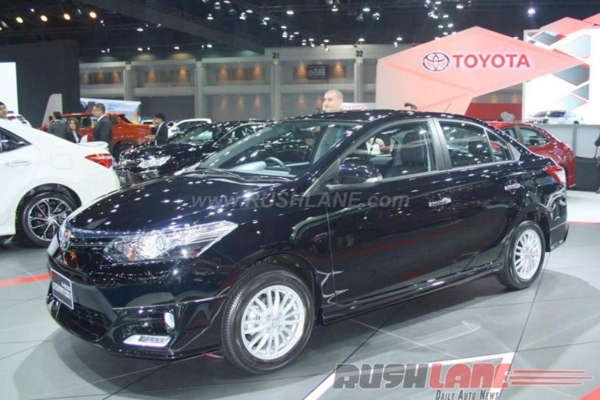 Toyota Vios Exclusive subcompact sedan showcased at Bangkok Motor Show